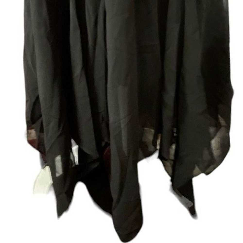 2PIECE BLACK BEADED NECKLINE DRESS SET - image 5
