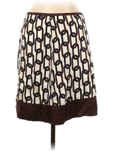 Banana Republic Women Brown Silk Skirt 10