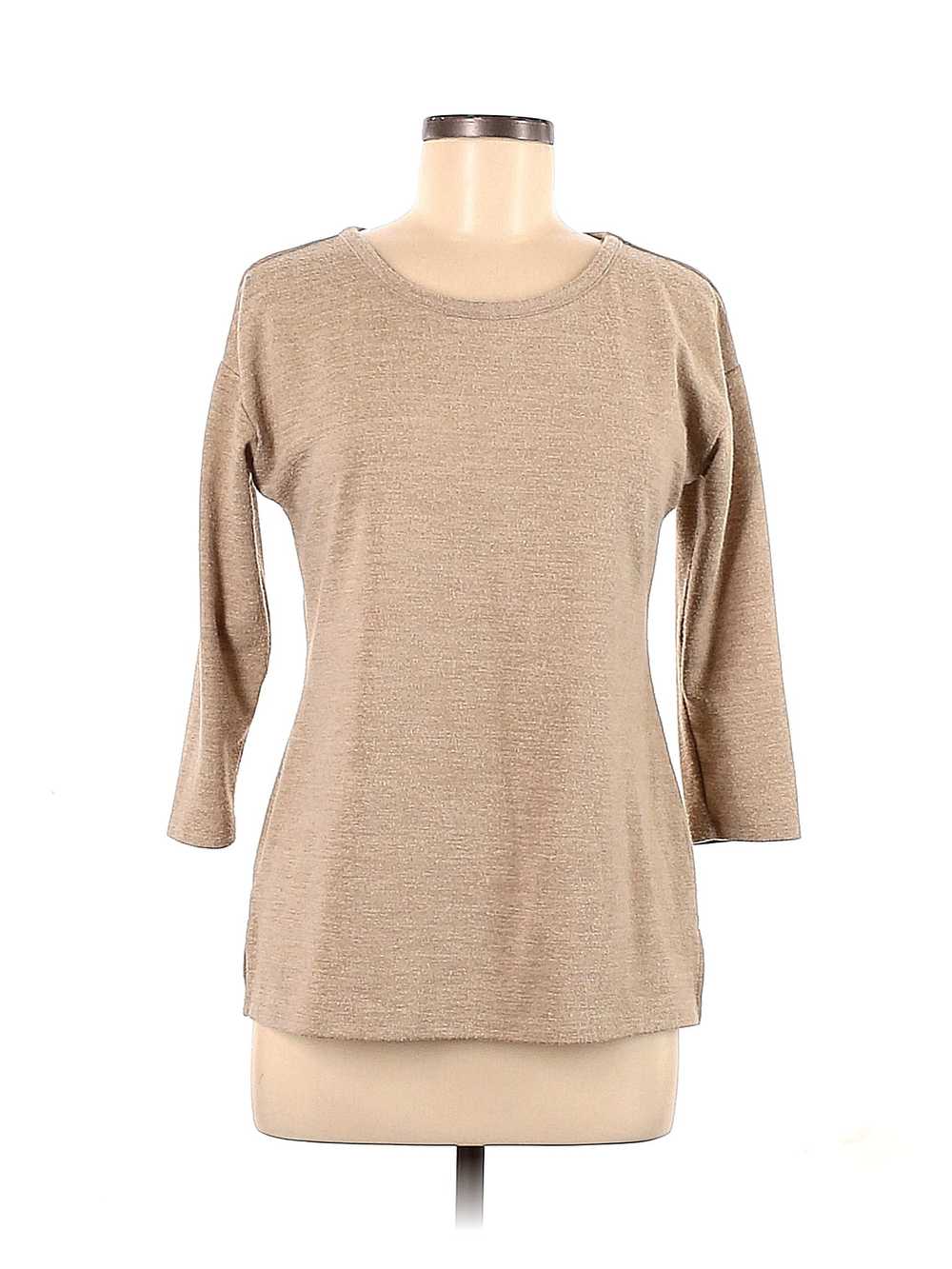 Talbots Women Brown Pullover Sweater S Petites - image 1