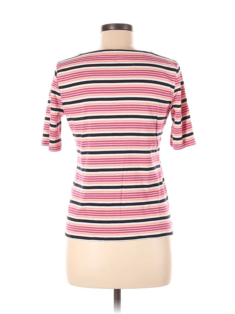 Talbots Women Pink Short Sleeve T-Shirt M Petites - image 2