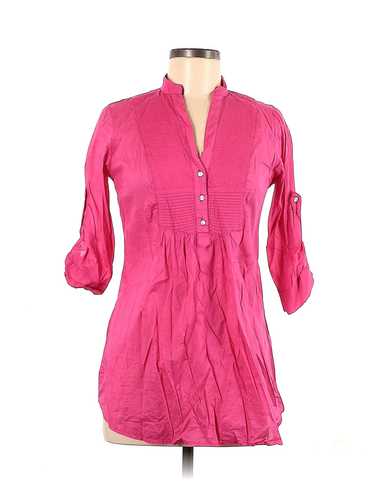 Zara TRF Women Pink Long Sleeve Henley M