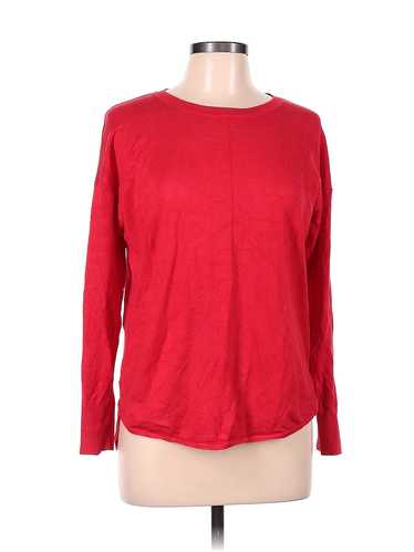 Ellen Tracy Women Red Pullover Sweater M