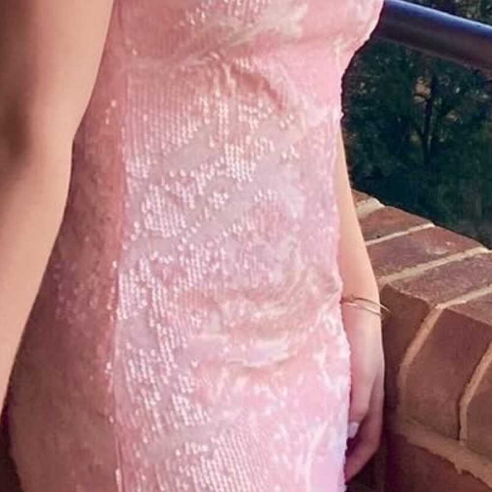 Lulu's pale pink sparkly dress - image 3