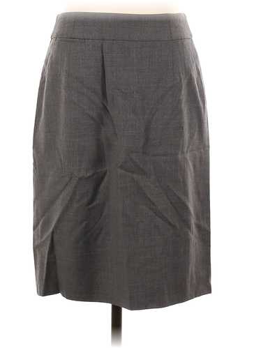 J.Crew Women Gray Wool Skirt 6 - image 1