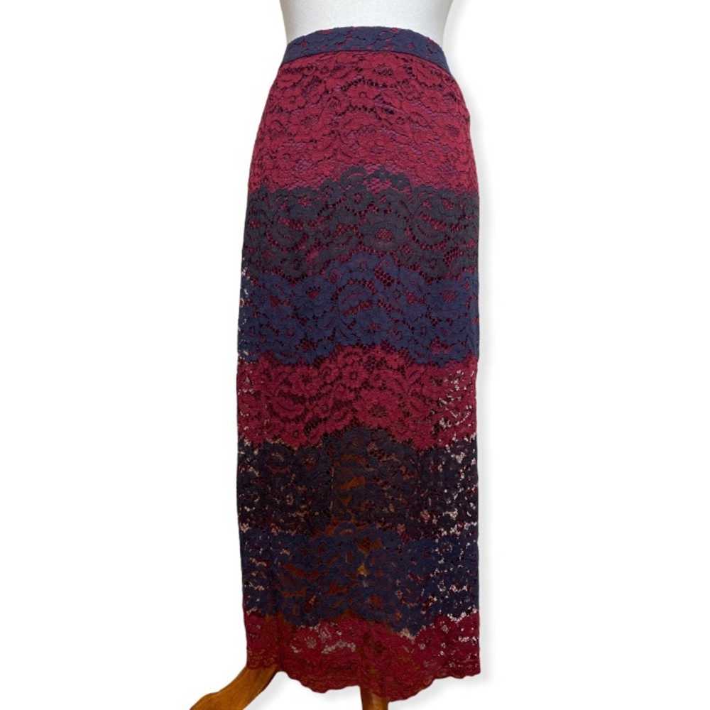Bar III Lace Multicolor Maxi Skirt - image 1