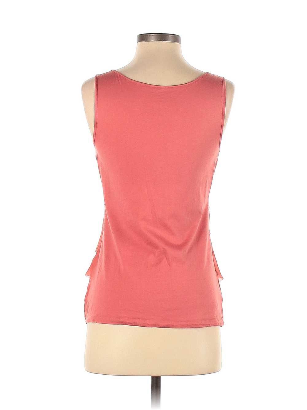 Ann Taylor LOFT Outlet Women Orange Sleeveless To… - image 2