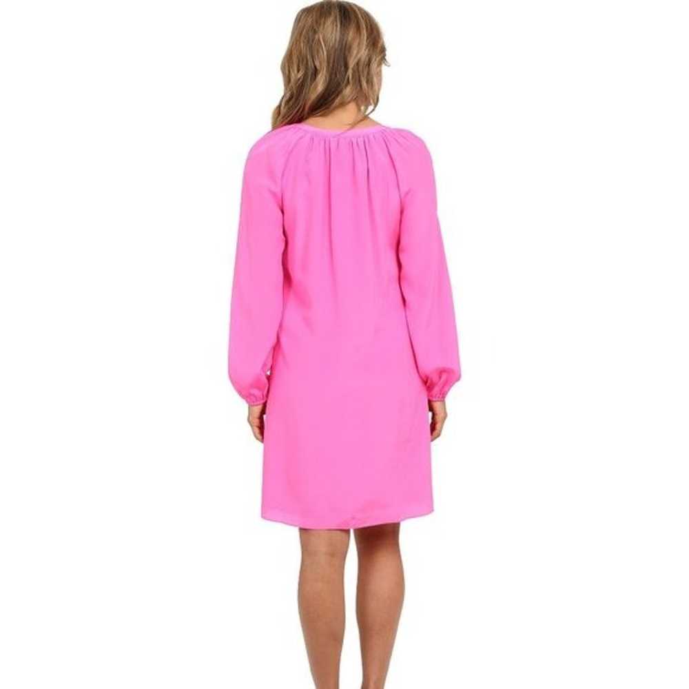 Lilly Pulitzer Roslyn Tunic Silk Dress in Pink EUC - image 2