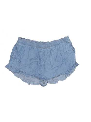 Aerie Women Blue Denim Shorts XXL
