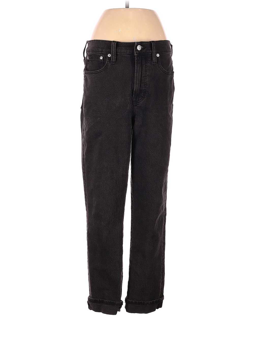 Madewell Women Black Jeans 26W - image 1