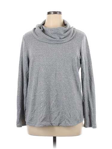 Emily Daniels Women Gray Pullover Sweater XL