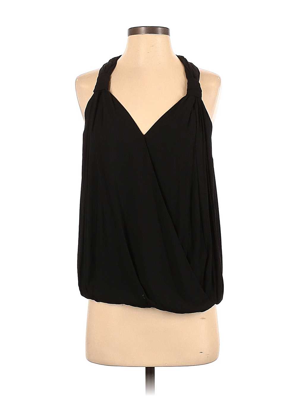 Zara Basic Women Black Sleeveless Blouse XS - image 1