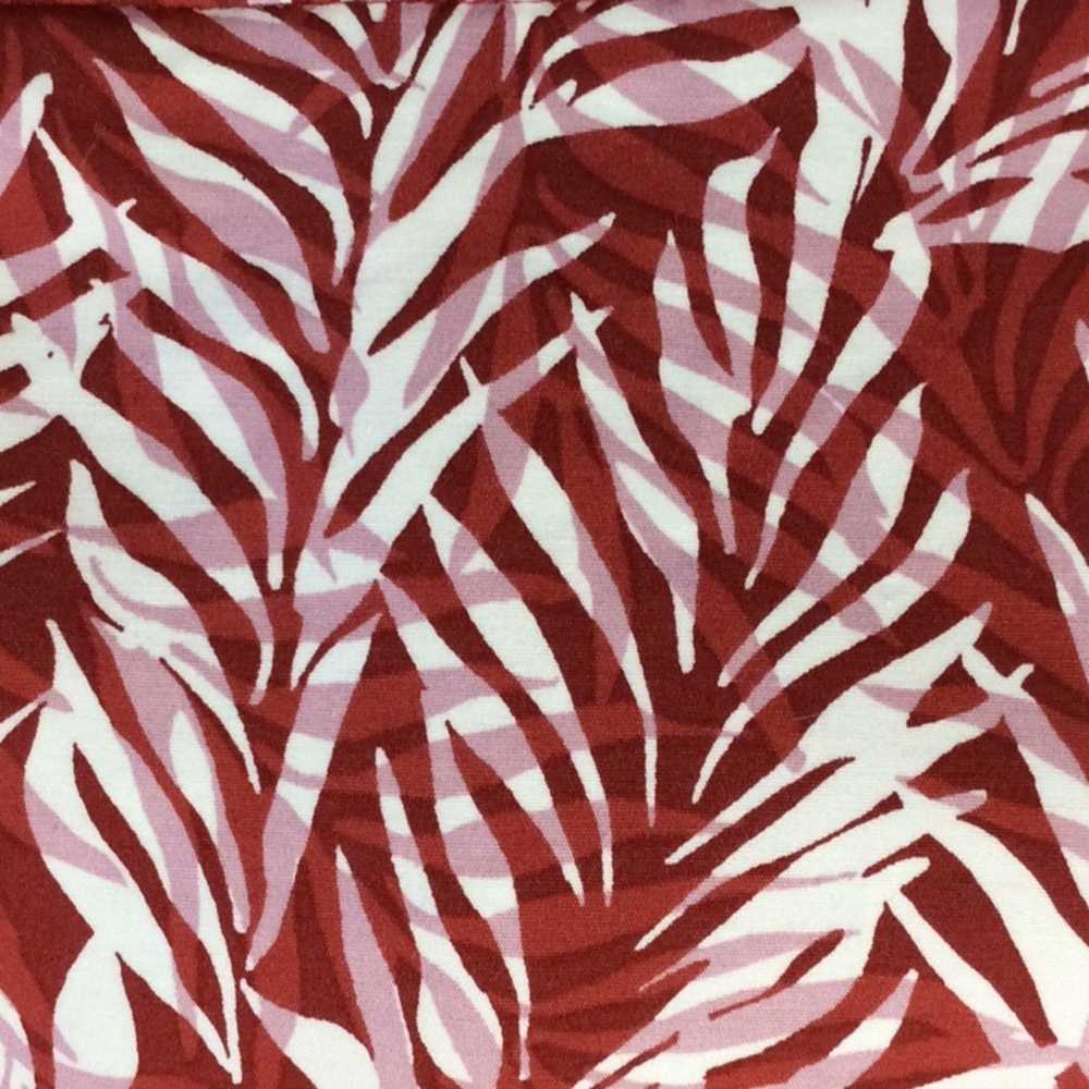 Ann Taylor Factory Red Pink & White Palm Frond Le… - image 10