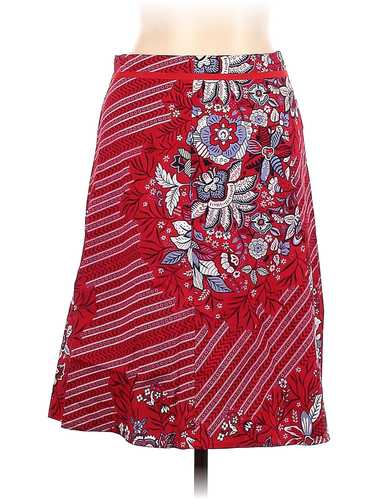 Live A Little Women Red Casual Skirt 10