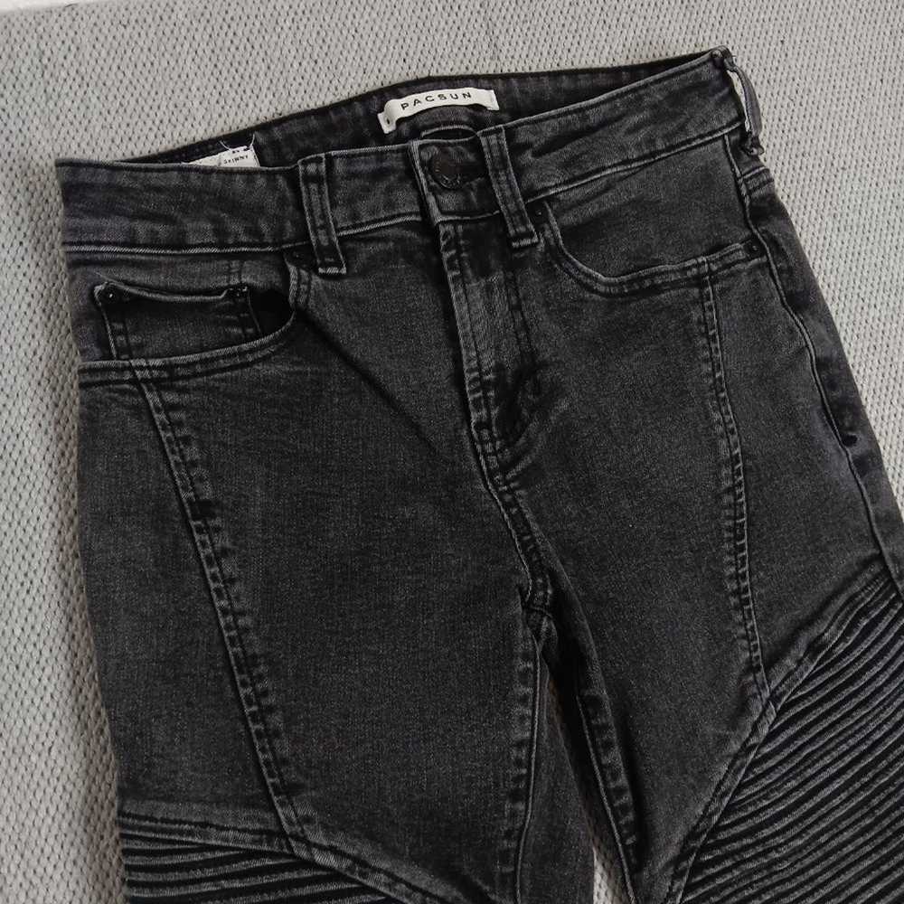 PacSun Los Angeles Jeans 28X30  Stacked Skinny Mo… - image 6