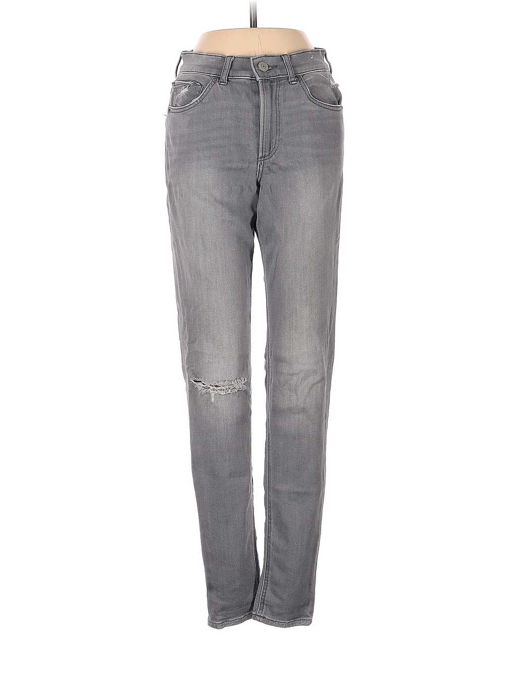 Express Women Gray Jeans 0 - image 2