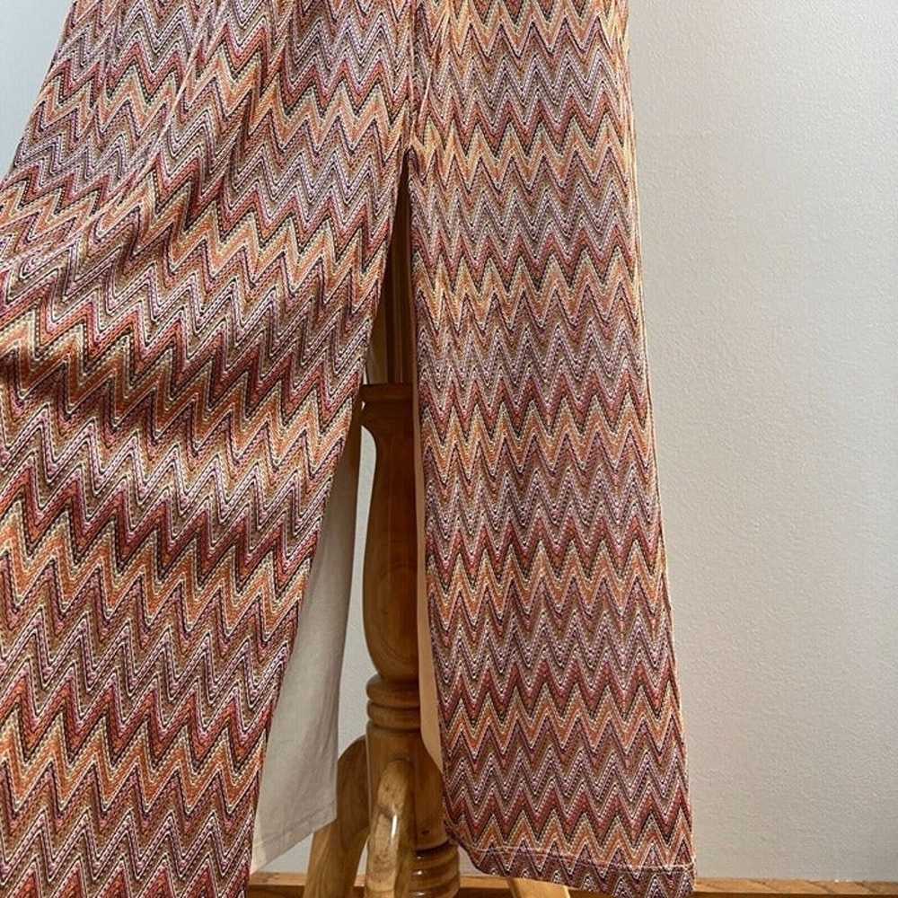 Eloquii Crochet Midi Dress 16 Multicolor Knit Sle… - image 5