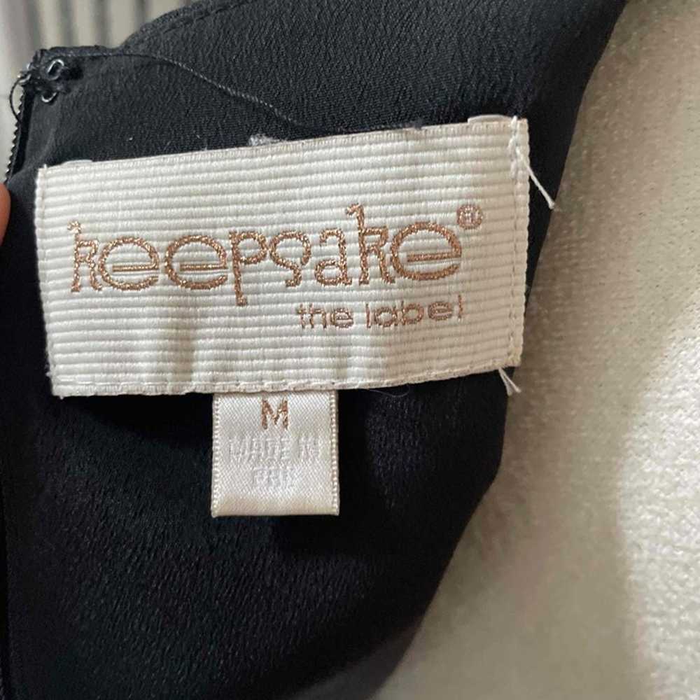 Keepsake the Label Black Sleeveless Embroidered F… - image 5