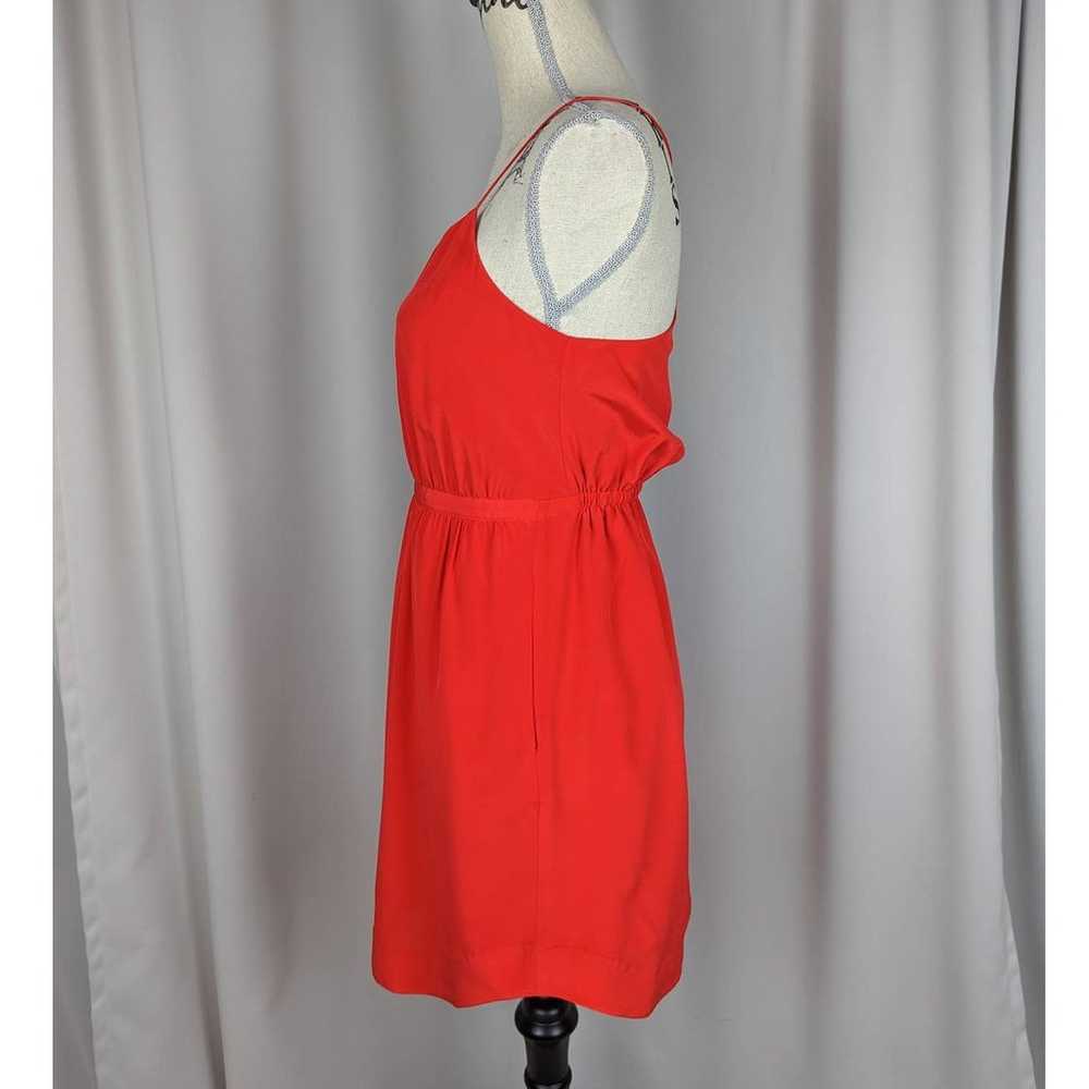 Madewell Silk Starview Cami Mini Dress Red Size 0 - image 3