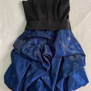 Black and Blue Dress