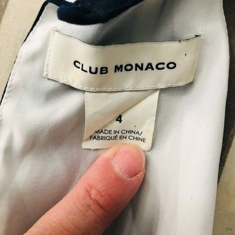 Club Monaco blue white nautical striped cropped h… - image 6