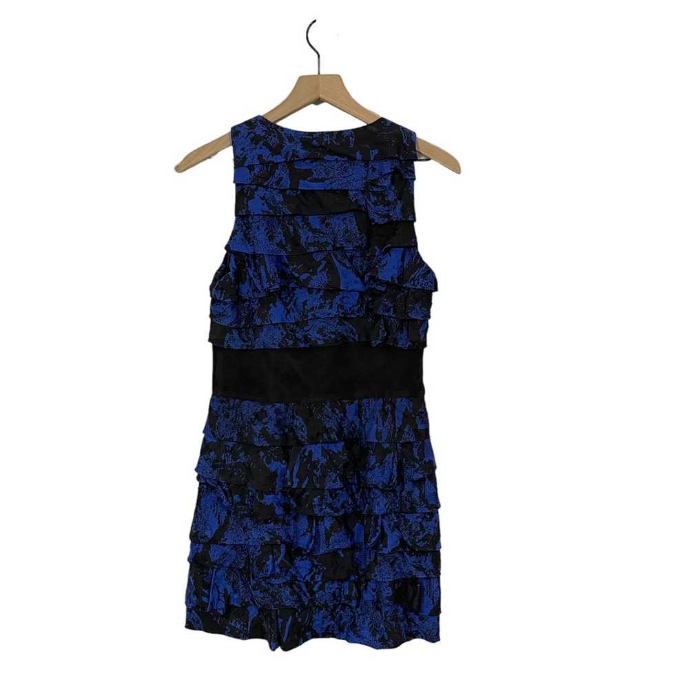 Robert Rodriguez Silk Tiered Sleeveless Dress - B… - image 6