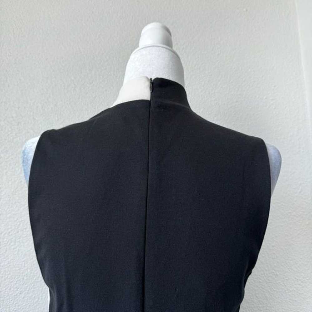 Cache Y2K Black White Bodycon Dress Sleeveless SZ… - image 10