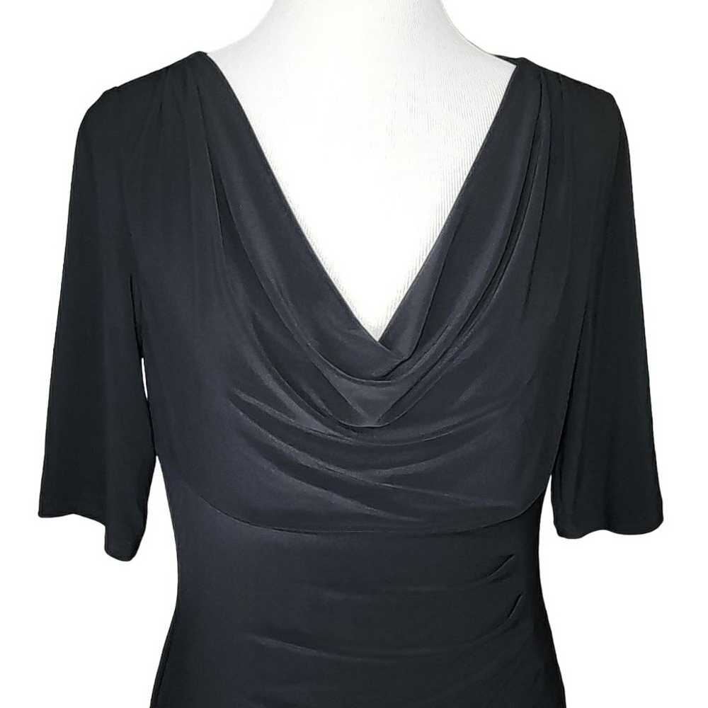 Lauren Ralph Lauren Black Dress Size 12 - image 2