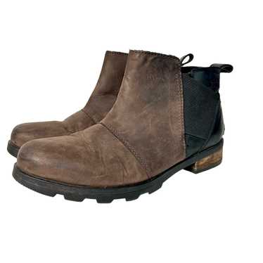 Sorel Boots Emelie Chelsea Waterproof Booties Ank… - image 1