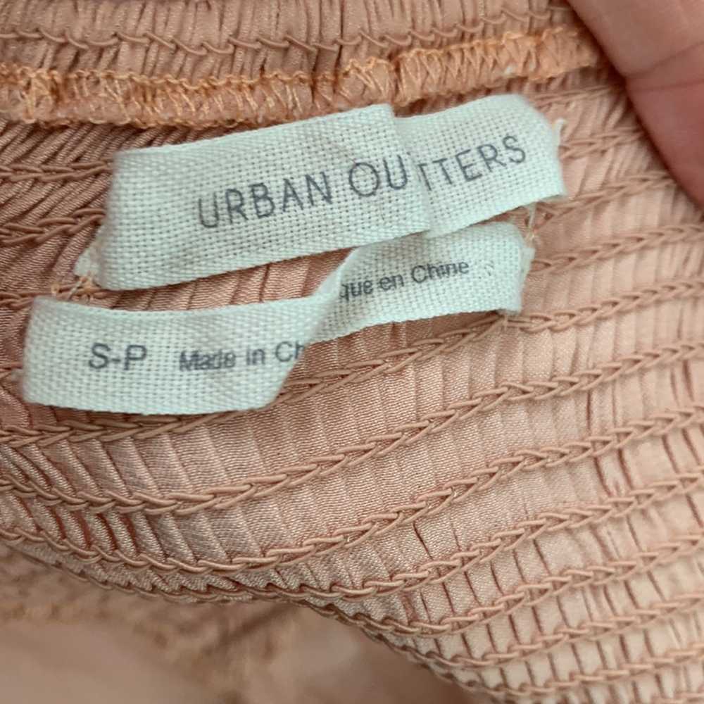 Urban Outfitters Peachy Satiny Button Front Spagh… - image 4