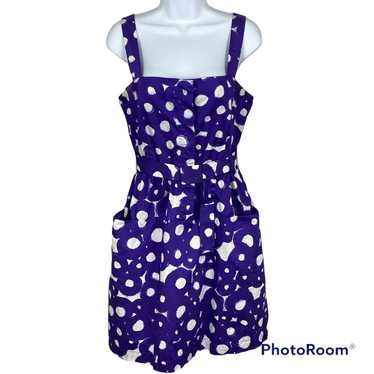 Theory Purple Louni Dress Sz 8
