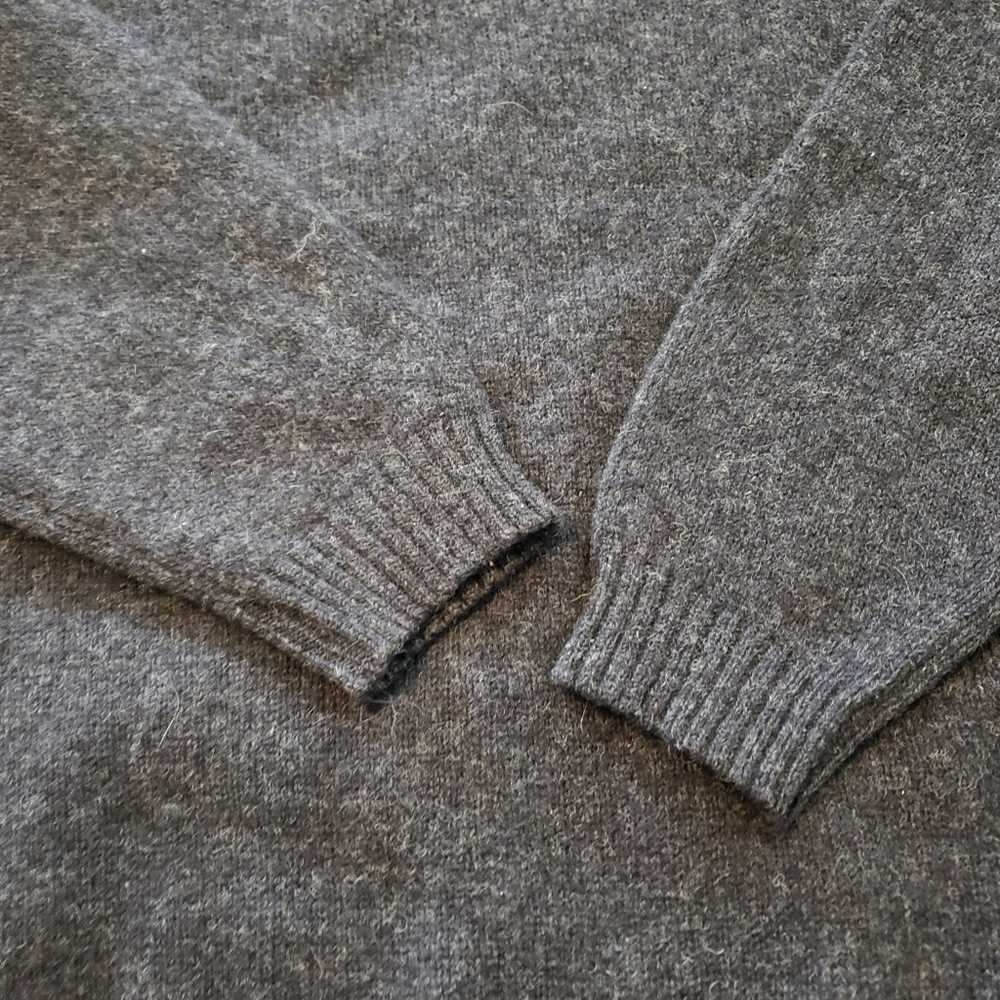 LL Bean 100% pure shetland wool vintage knit swea… - image 3