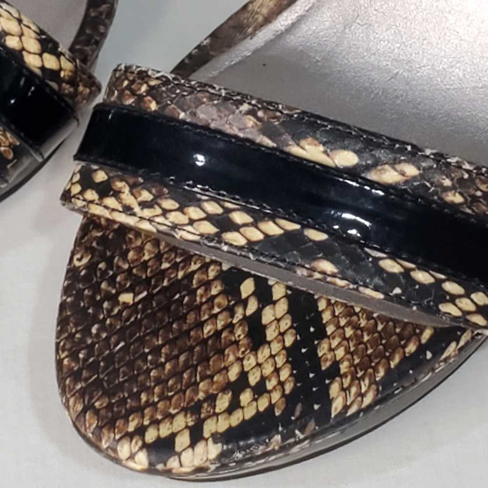 Jessica Simpson Kassia Ankle Strap Snake Print St… - image 5