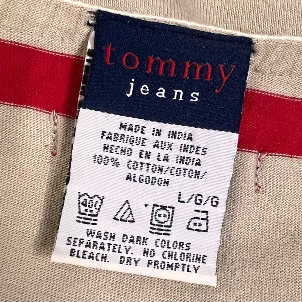 Vintage Tommy Jeans Cotton, Striped, Strappy Sund… - image 6