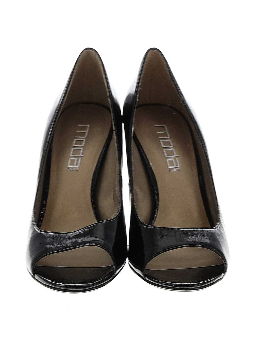 Moda Spana Women Black Heels 7.5 - image 2