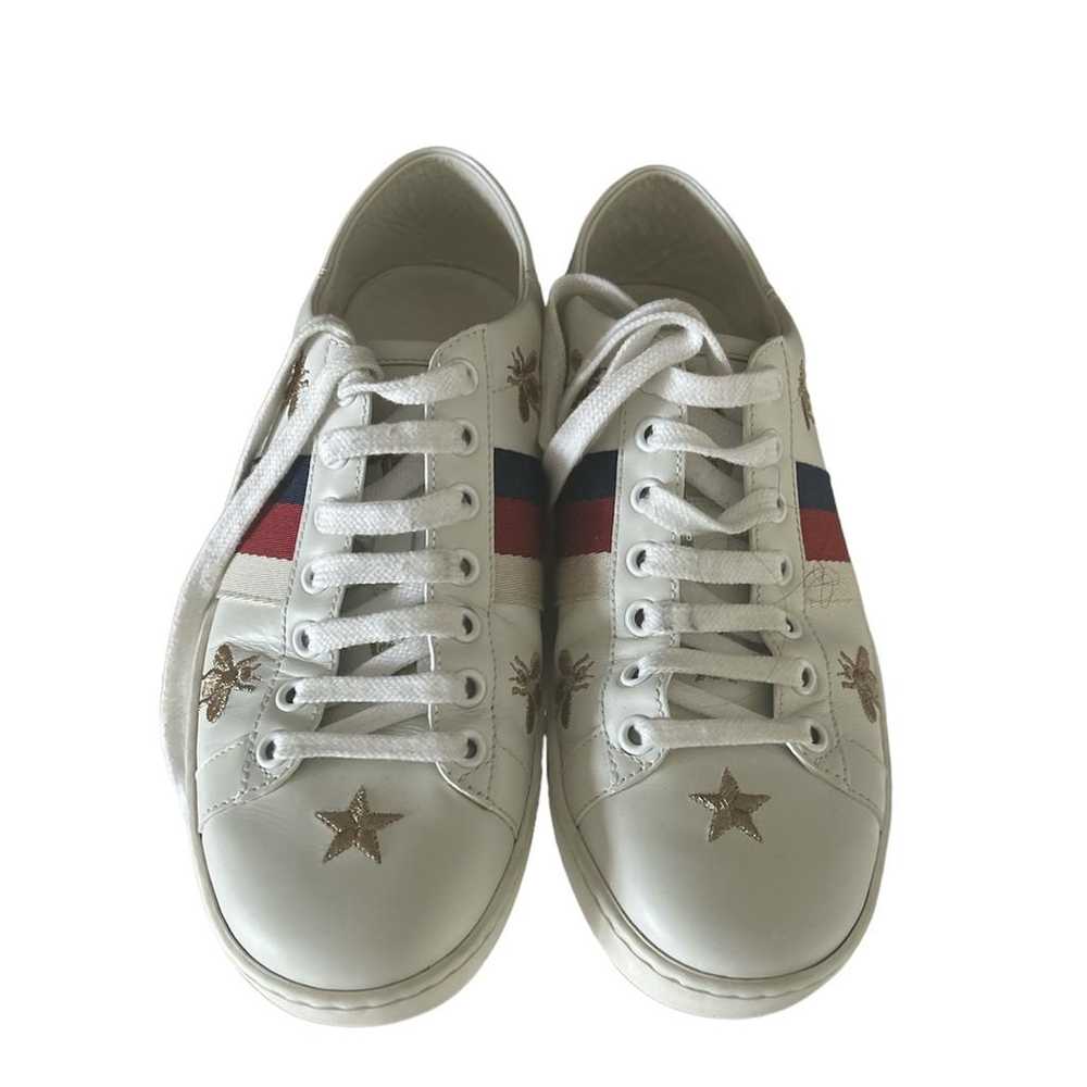 Gucci Ace leather trainers - image 3