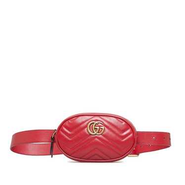 Gucci Gg Marmont leather mini bag - image 1