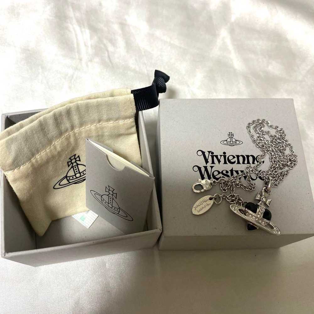 [Japan Used Necklace] Vivienne Westwood Diamante … - image 1