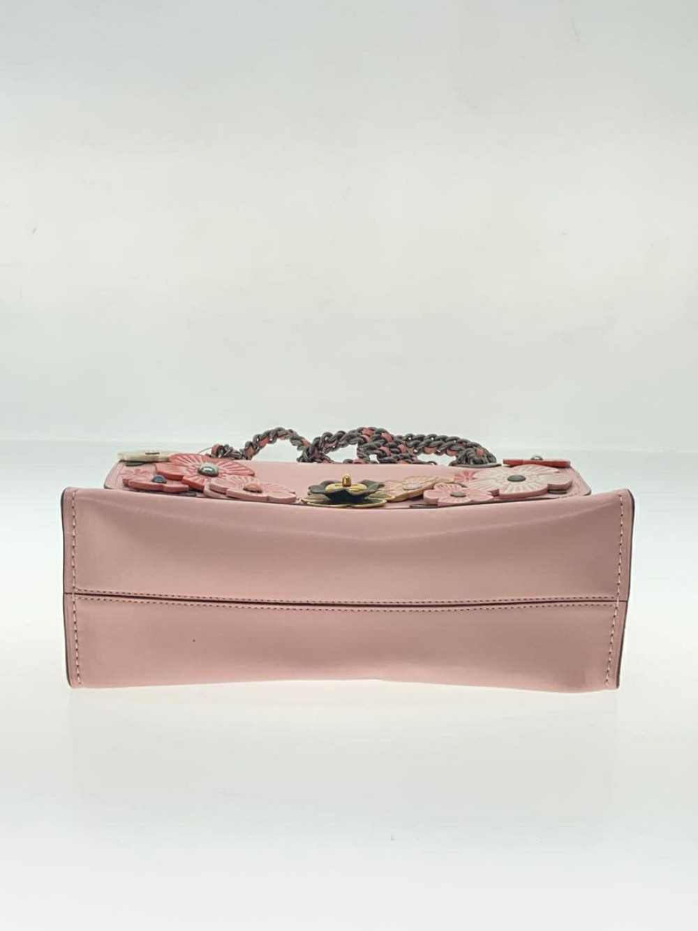 COACH Shoulder Bag Pink Allover Pattern Flower Pa… - image 12