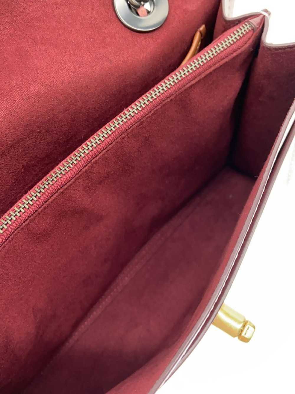 COACH Shoulder Bag Pink Allover Pattern Flower Pa… - image 6