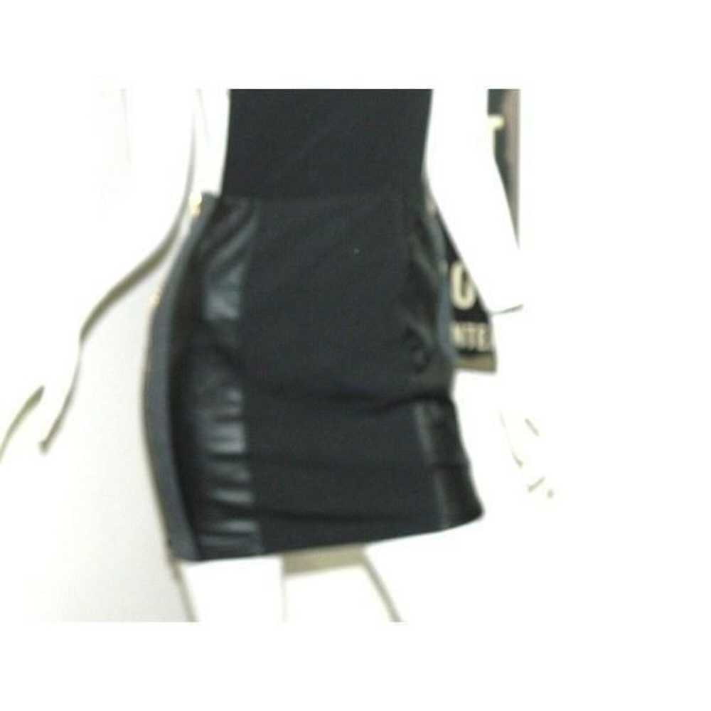 Mode De vie Dress Overalls Size Medium Black Leat… - image 4