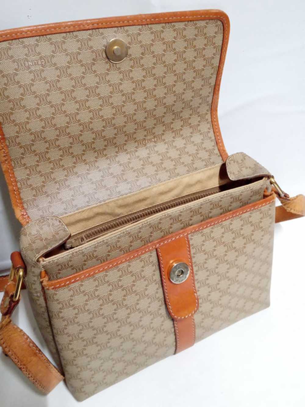 Celine/Macadam Pattern/Shoulder Bag Used - image 4