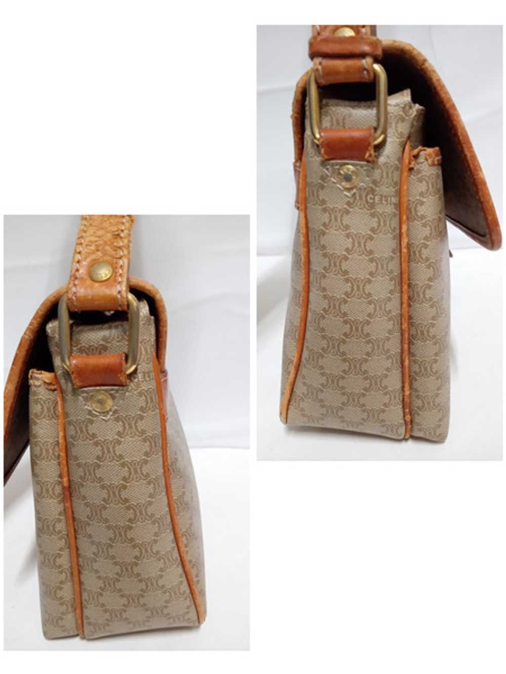 Celine/Macadam Pattern/Shoulder Bag Used - image 6