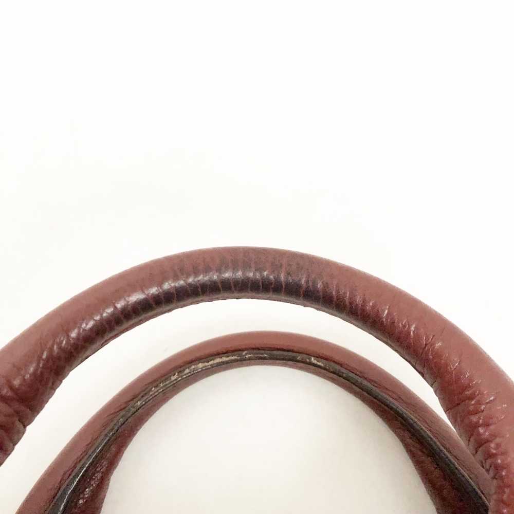 Used Celine Boogie Bag Tote Dark Brown Leather - image 6