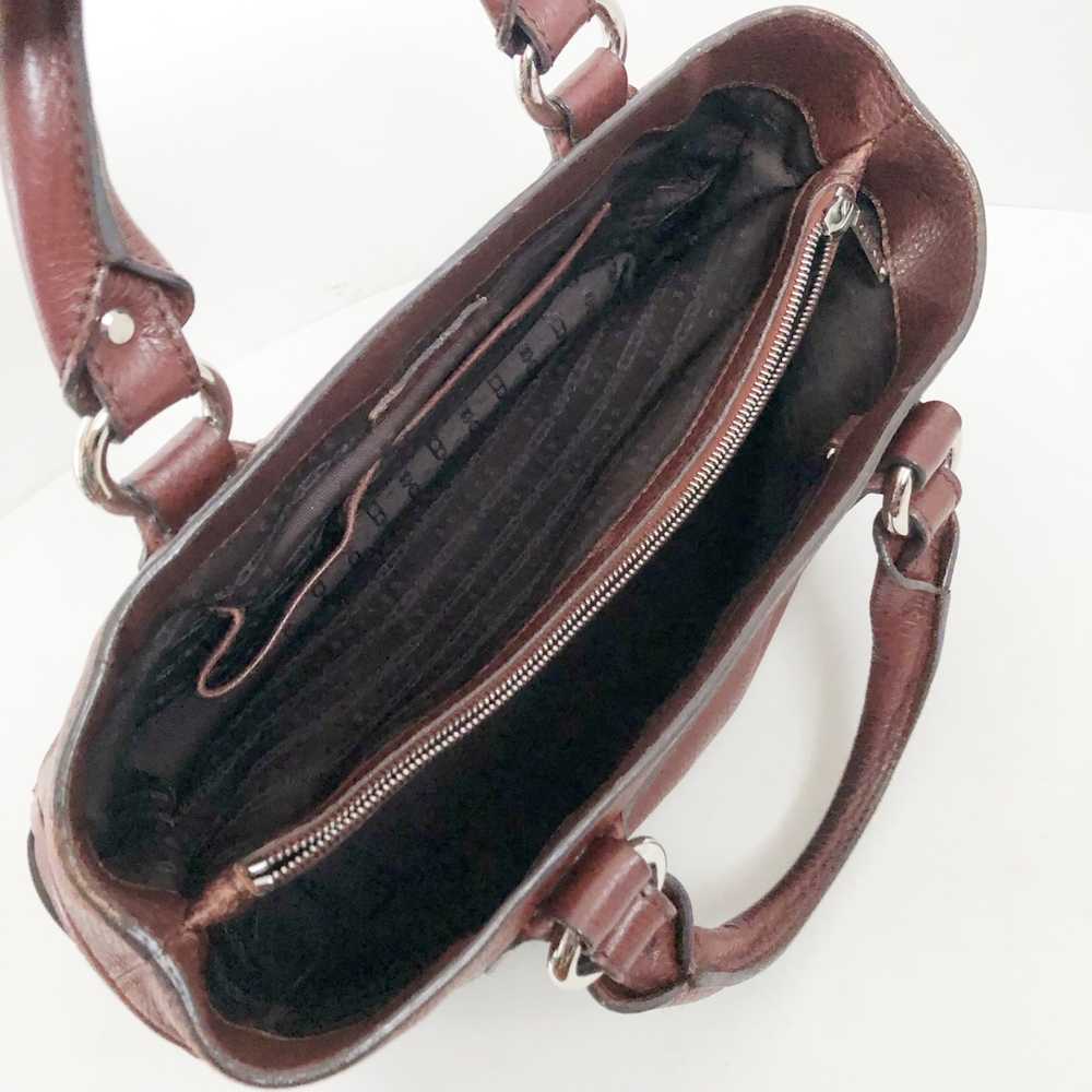 Used Celine Boogie Bag Tote Dark Brown Leather - image 7