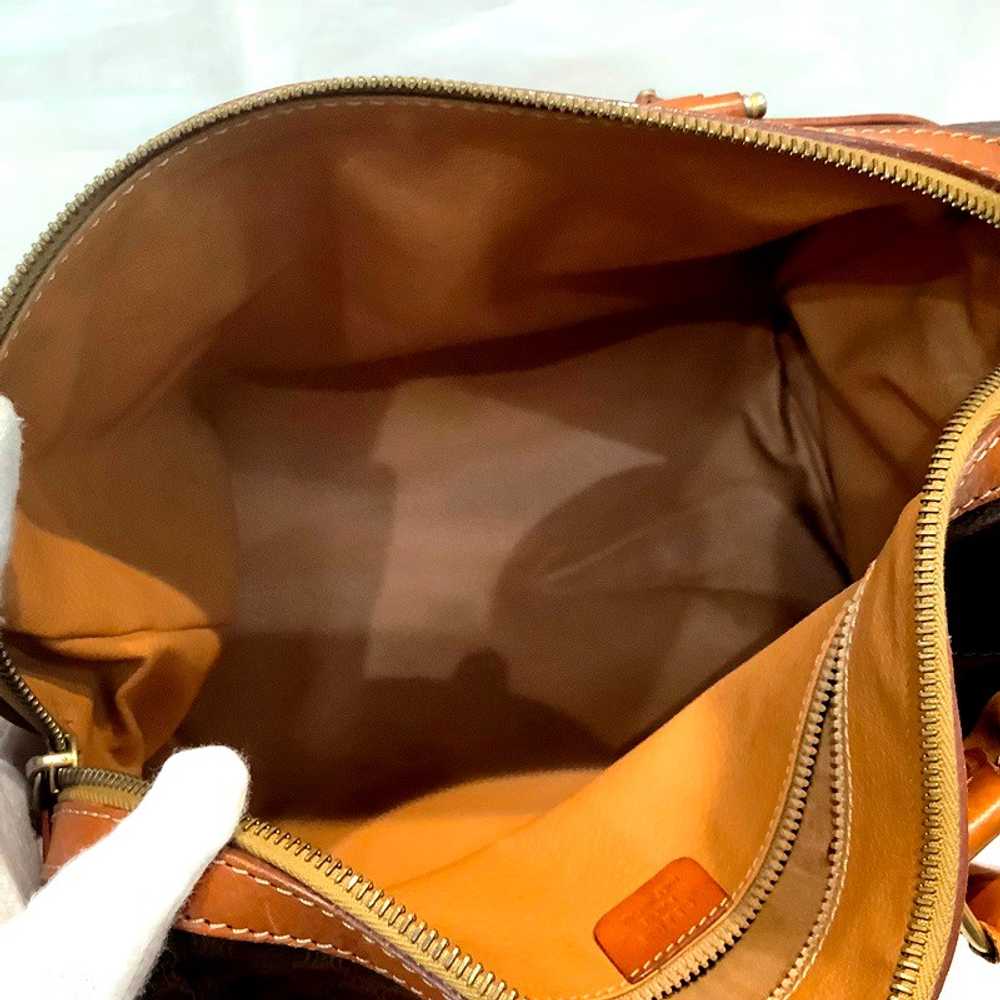 Celine Old Macadam Pattern Handbag Mini Boston Re… - image 7