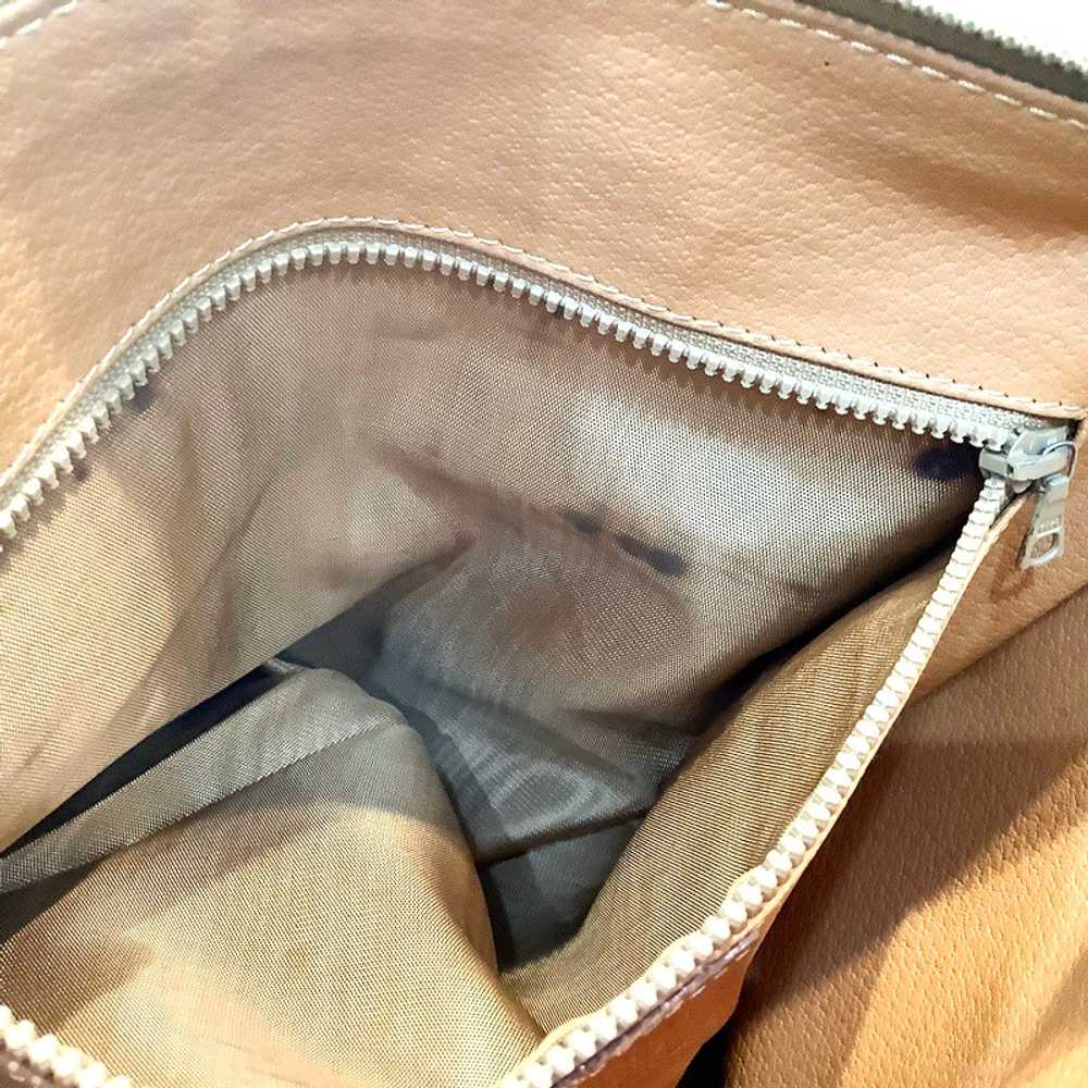Celine Old Macadam Pattern Handbag Mini Boston Re… - image 8