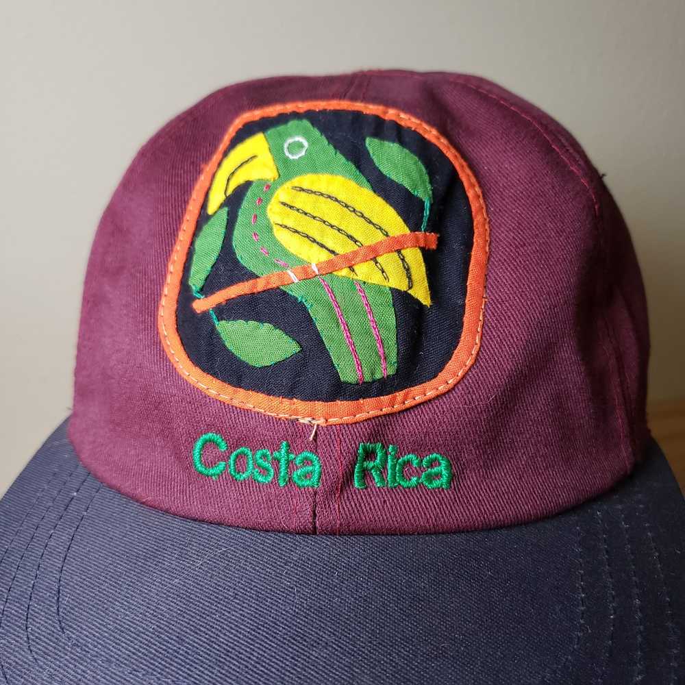 Vintage Indios Costa Rica Colorblock Baseball Hat… - image 2