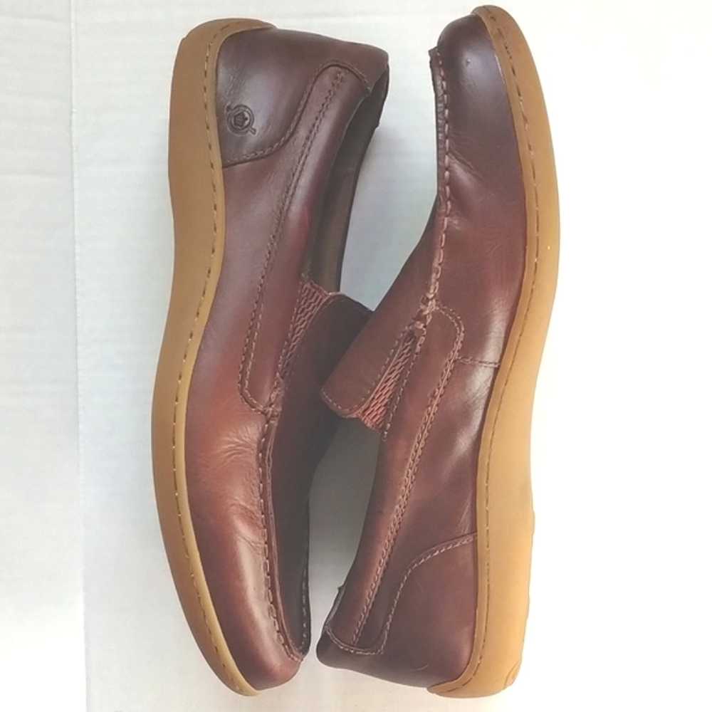 Born Leather Caleb Moc Brown Slip On  Loafer (Men… - image 8