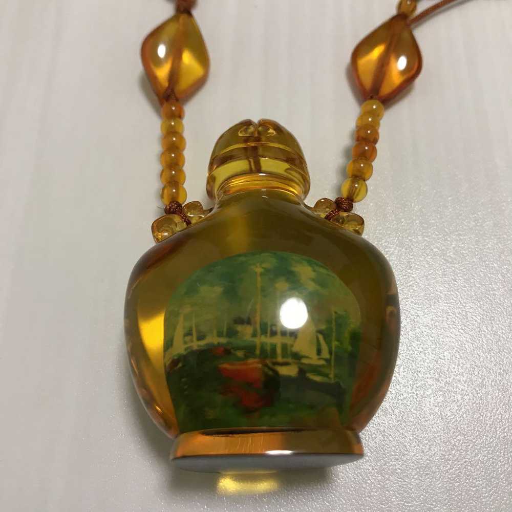 [Japan Used Necklace] Vintage Item Perfume Bottle… - image 2