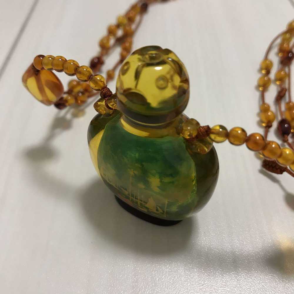 [Japan Used Necklace] Vintage Item Perfume Bottle… - image 4